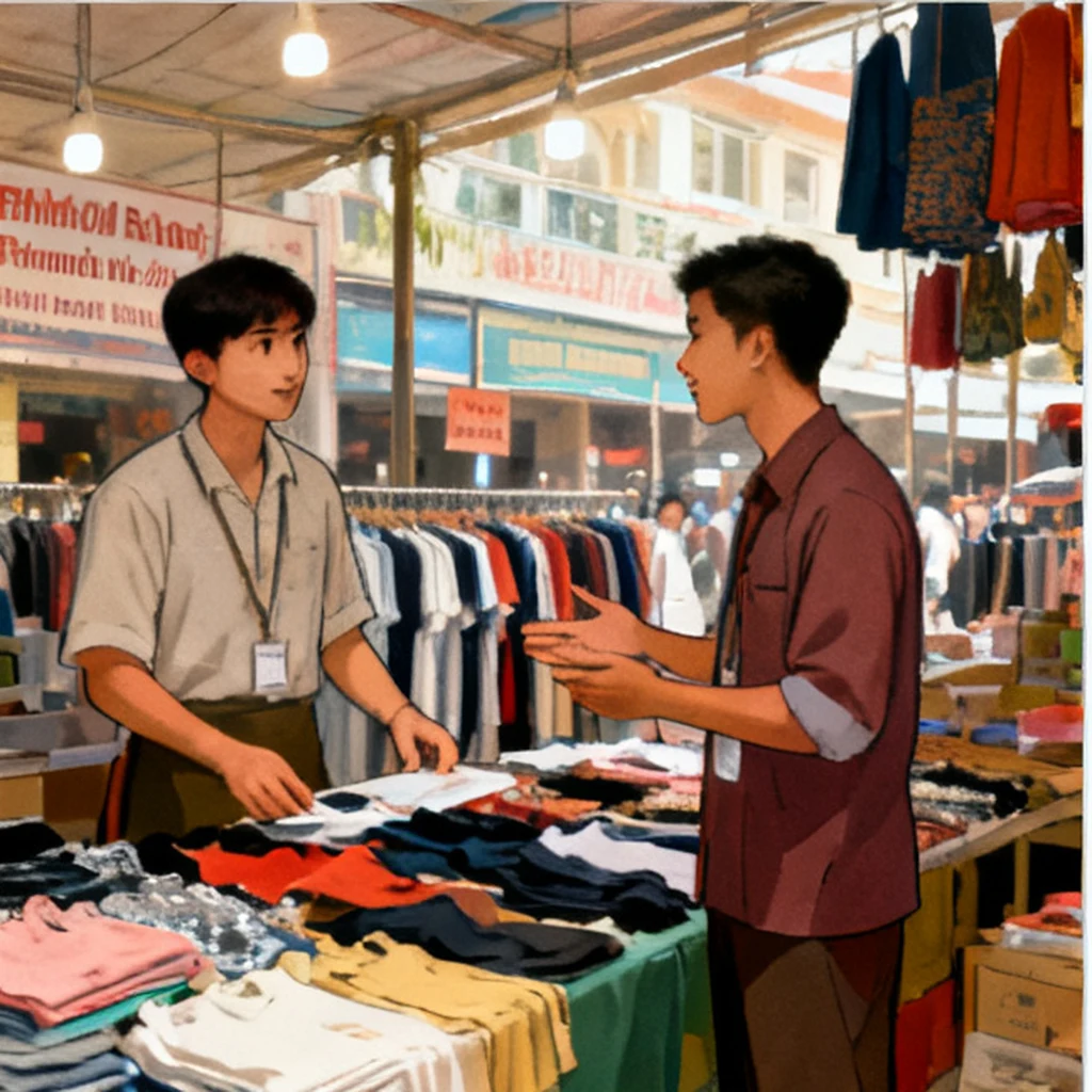 索菲亚在商店买东西，问老板卖不卖、多少钱。