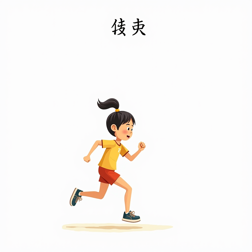 跑步